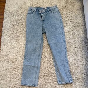 Abercrombie & Fitch Light Blue Straight Leg Jeans